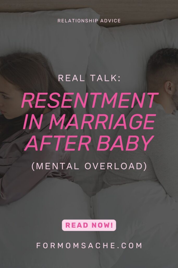 How To Reconnect With Your Husband After Baby (5) Resentment In Marriage After Baby